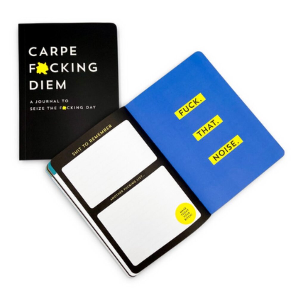 Carpe F*cking Diem Journal NEW